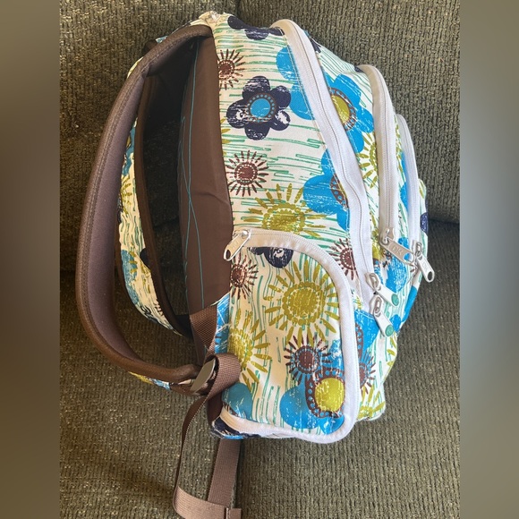 Dakine Blue Green Floral Bag - Picture 6 of 14